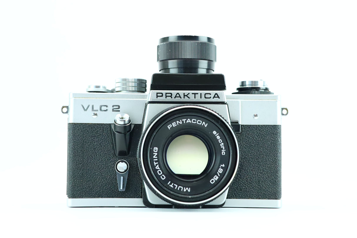 Praktica VLC 2 met Pentacon electric 1.8/50 lens