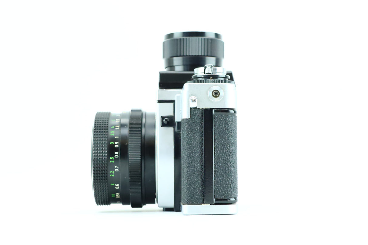 Praktica VLC 2 met Pentacon electric 1.8/50 lens