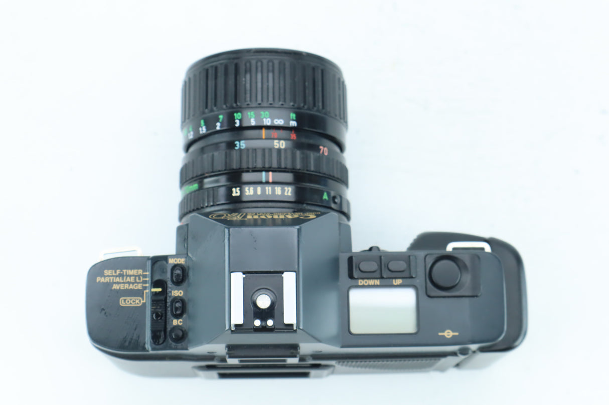 Canon T70 35mm SLR Kit with FD 35-70mm f/3.5-4.5