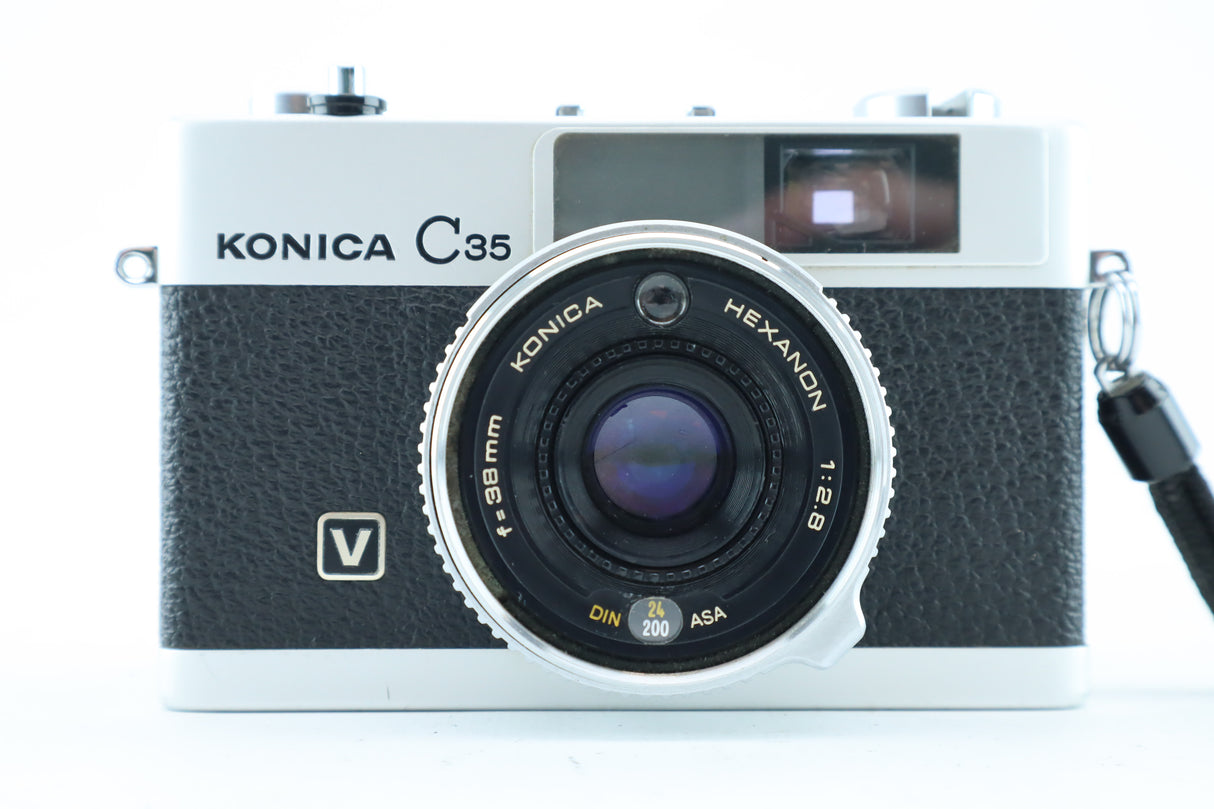 Konica C35 with 2,8/38mm