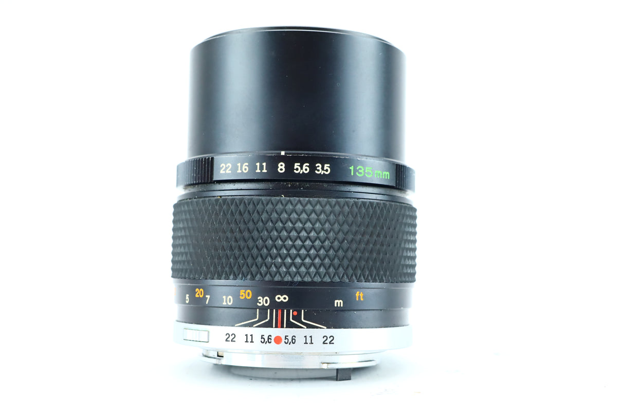 Olympus OM-System Zuiko Auto-T 135mm f/3.5 Lens