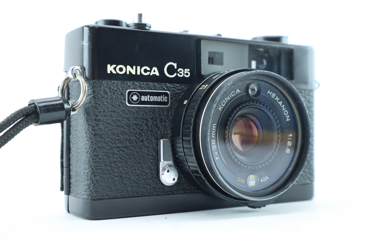 Konica C35 Automatic with Hexanon 2,8/38mm