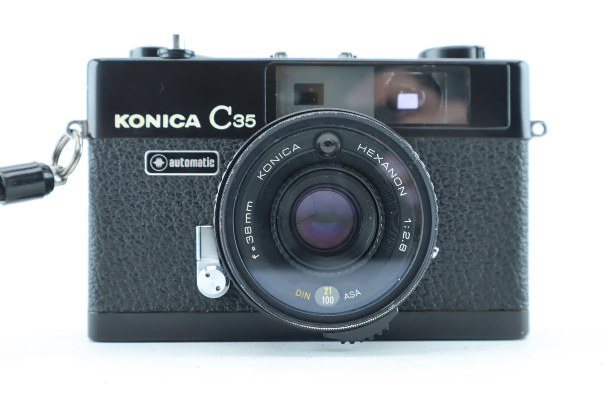 Konica C35 Automatic with Hexanon 2,8/38mm