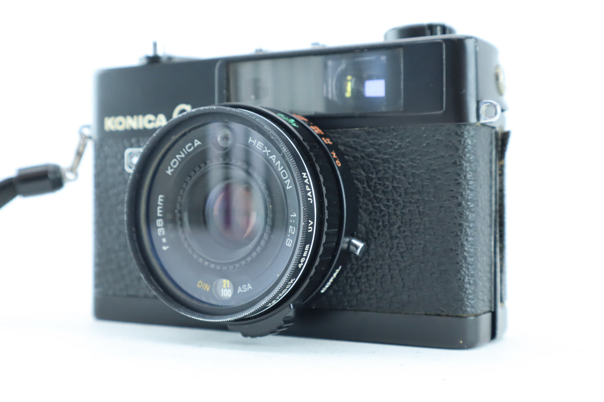 Konica C35 Automatic with Hexanon 2,8/38mm