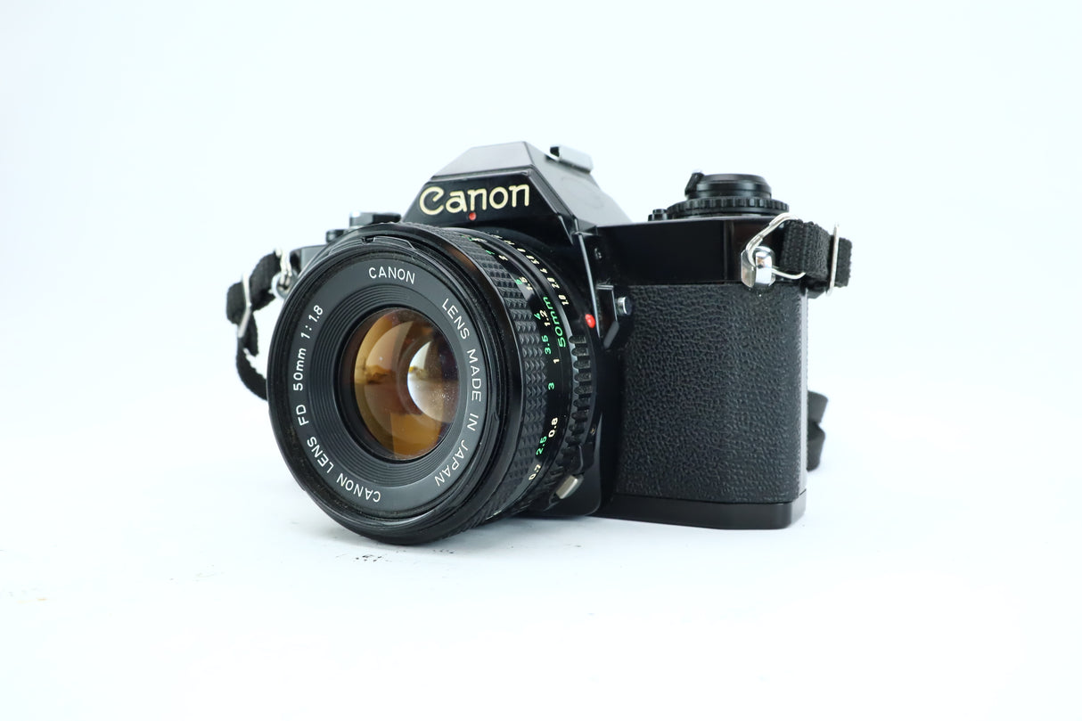 Canon AV-1 with Canon FD 50mm f/1.8