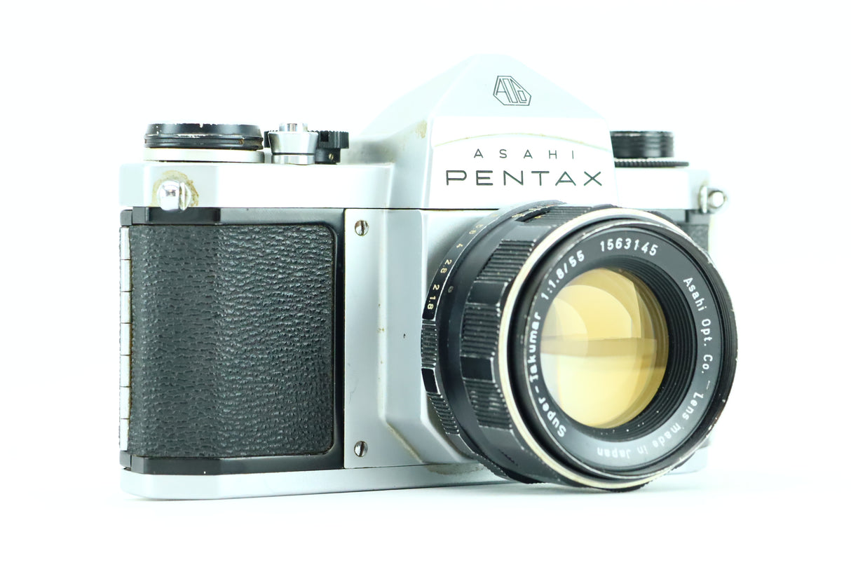 Pentax Asahi S1a met Super-Takumar 1:1.8/55 lens