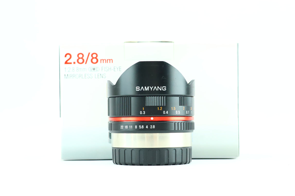 Obiettivo mirrorless Fish-Eye Samyang 1:2,8/8 mm UMC