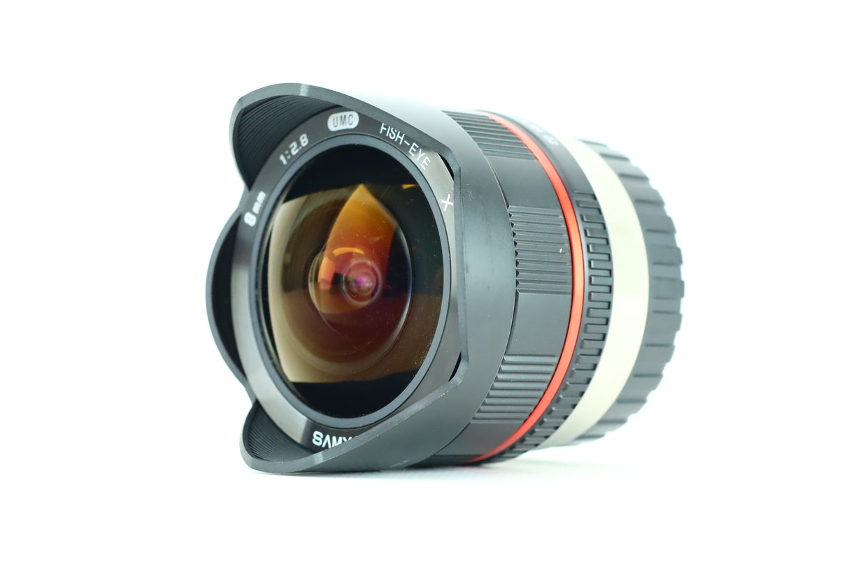 Obiettivo mirrorless Fish-Eye Samyang 1:2,8/8 mm UMC