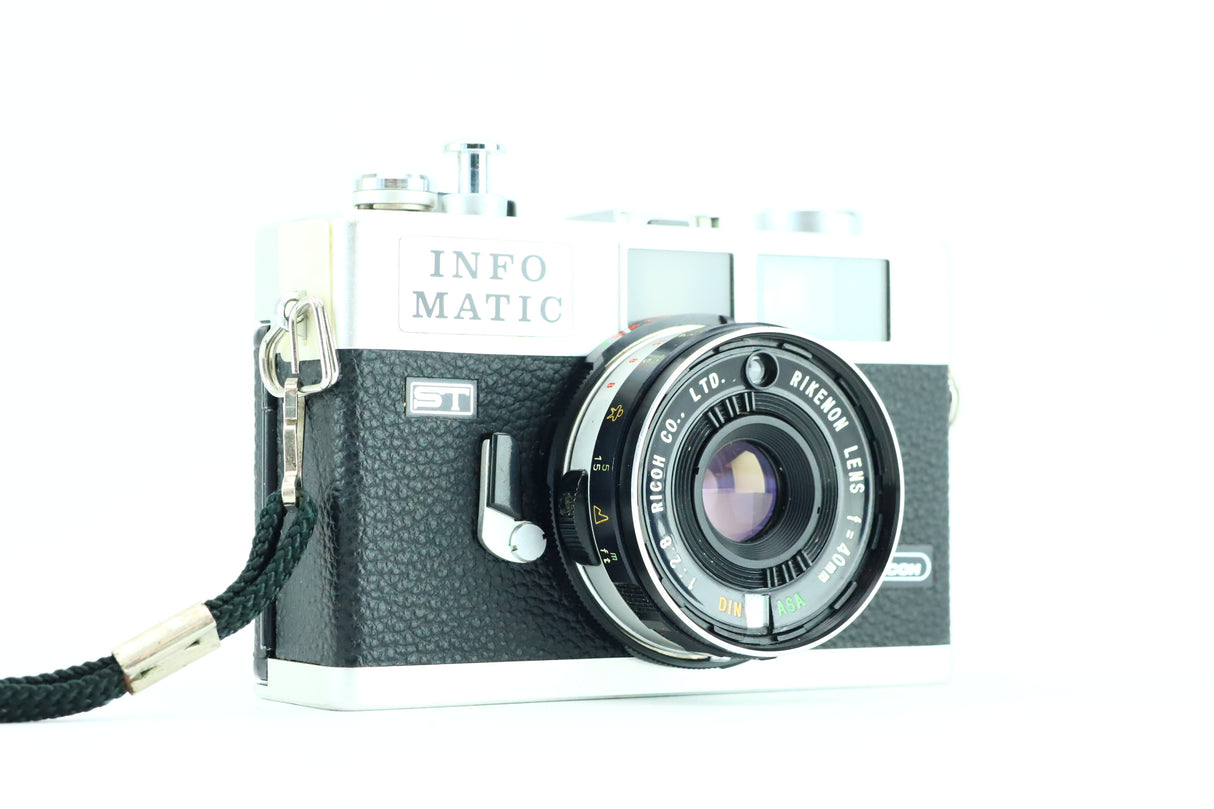 Ricoh Info Matic ST avec objectif Rikenon f=40 mm 1:2,8