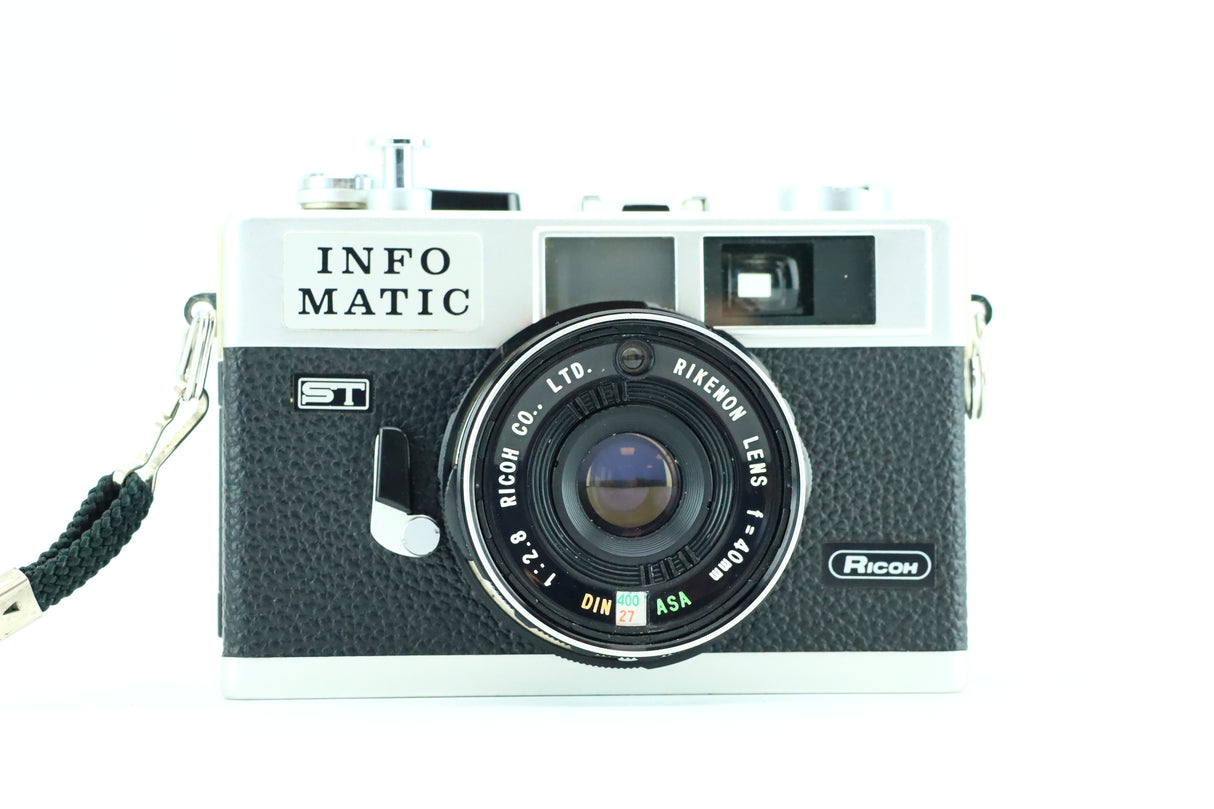 Ricoh Info Matic ST avec objectif Rikenon f=40 mm 1:2,8