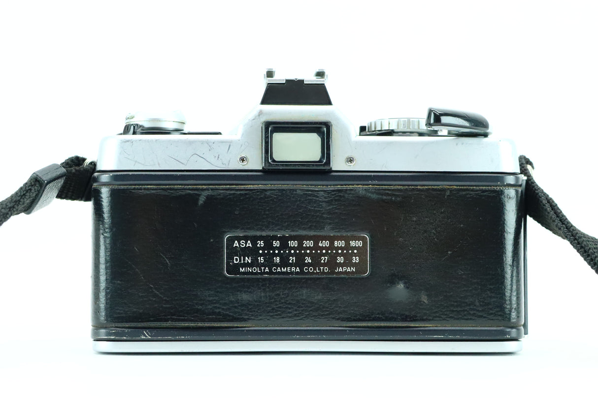 Minolta XG1 met MD Rokkor 50mm 1:1.7 lens