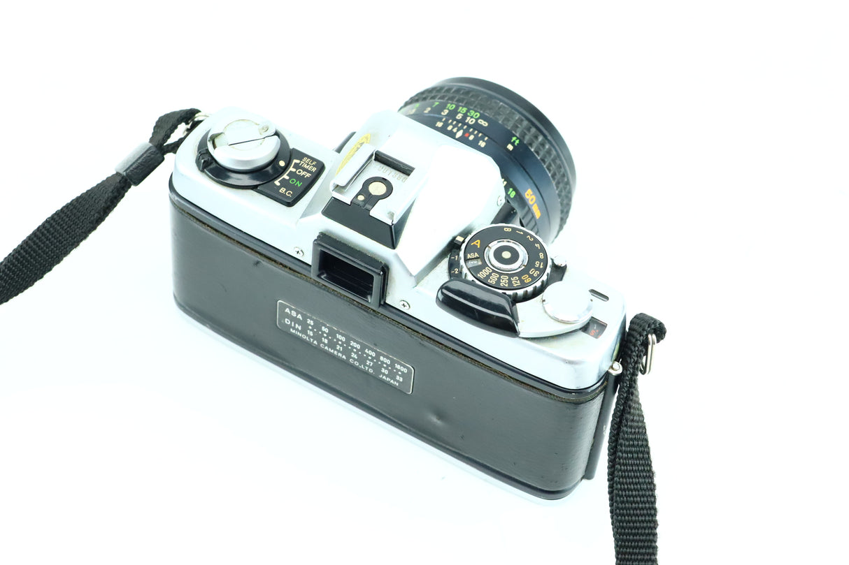 Minolta XG1 met MD Rokkor 50mm 1:1.7 lens