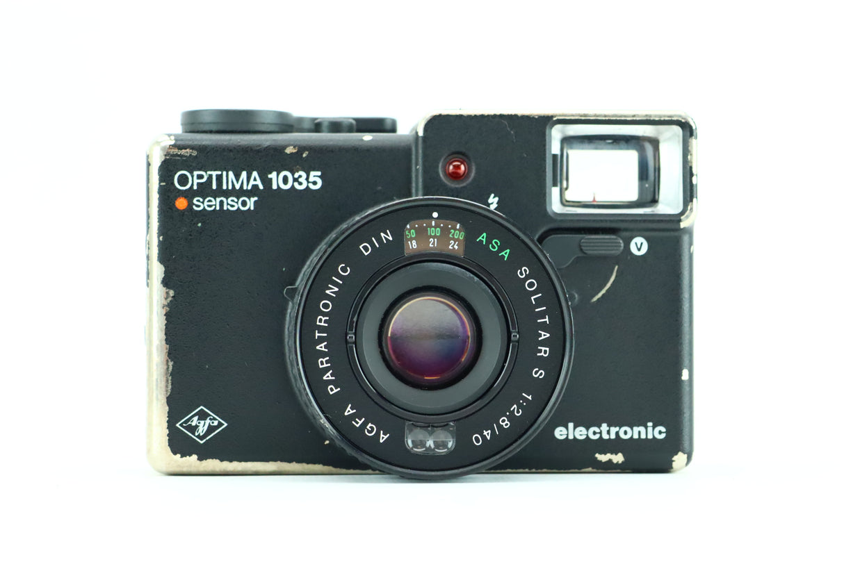 Sensore Agfa Optima 1035 con obiettivo Solitar S 1:2,8/40