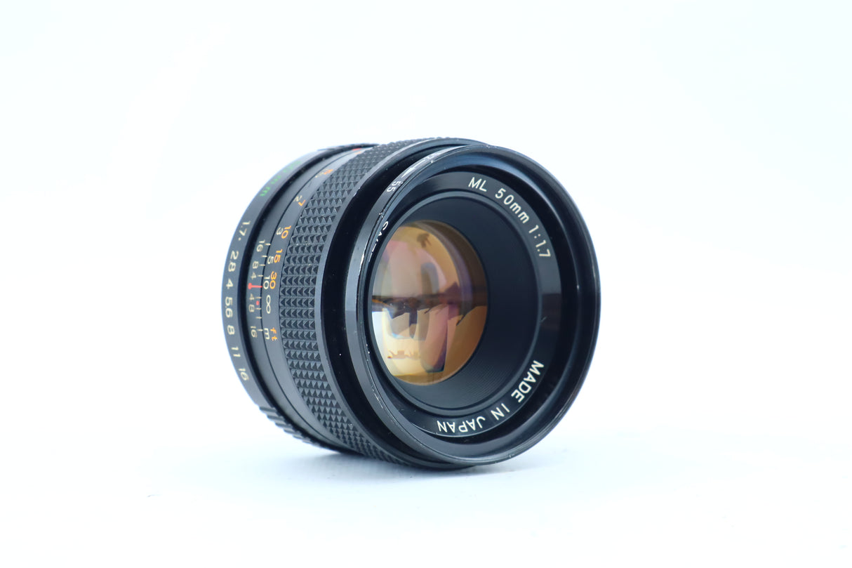 Yashica ML 50mm f/1.7 – Contax/Yashica Mount