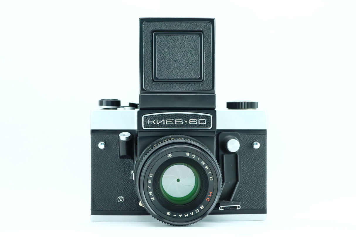 Kiew-60 mit 2,8/80-Objektiv