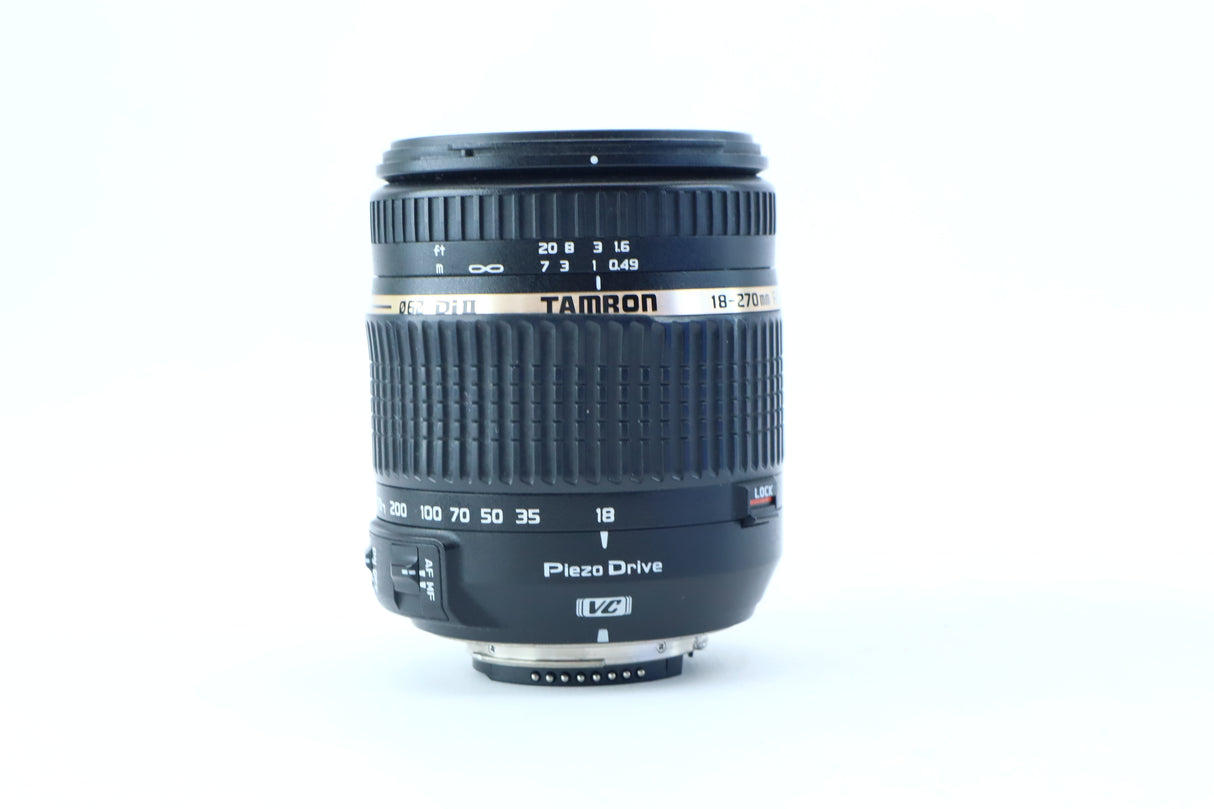 Tamron 18–270mm f/3.5–6.3 Di II VC PZD
