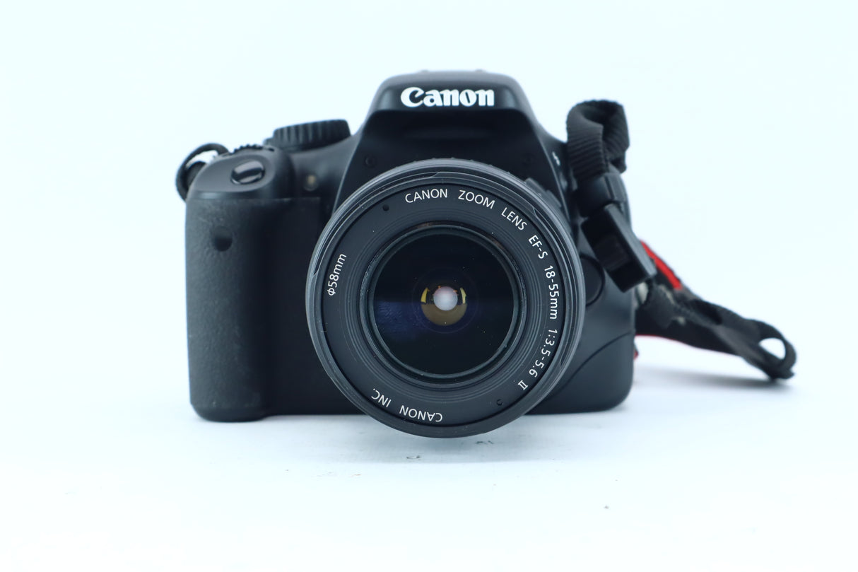 Canon EOS 550D with Canon EF-S 18–55mm f/3.5–5.6