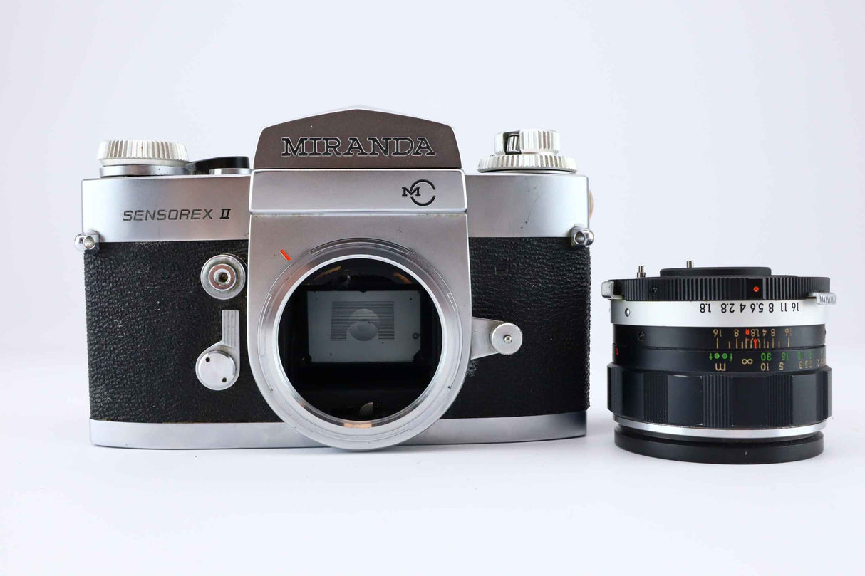 Miranda Sensorex II + Miranda 50 mm f1.8 Objektiv