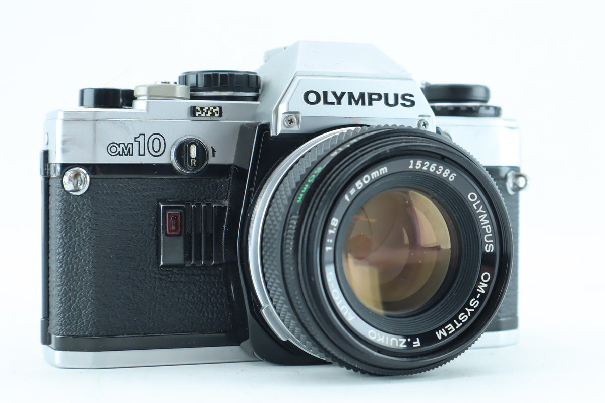 Olympus OM-10 35mm SLR Kit with F.Zuiko Auto-S 50mm f/1.8