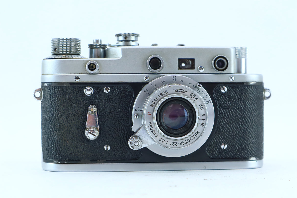 Sokol 2-C with Industar-70 50mm f/3.5 Lens