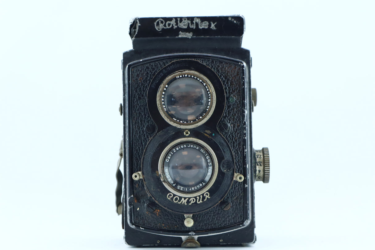 Rolleiflex Standard with Heidoscop-Anastigmat 75mm f/3.1 Viewing Lens