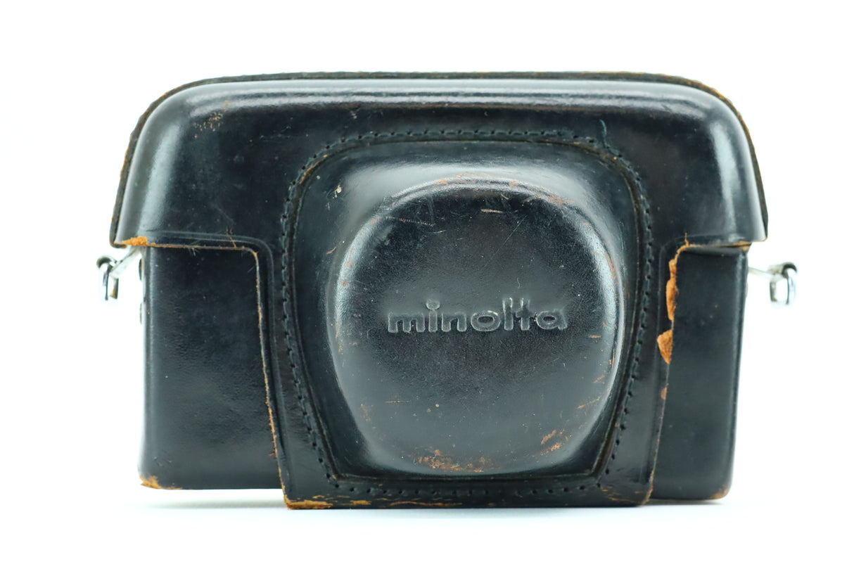 Minolta AL-F with Minolta Rokkor 1:2.7 f=38mm