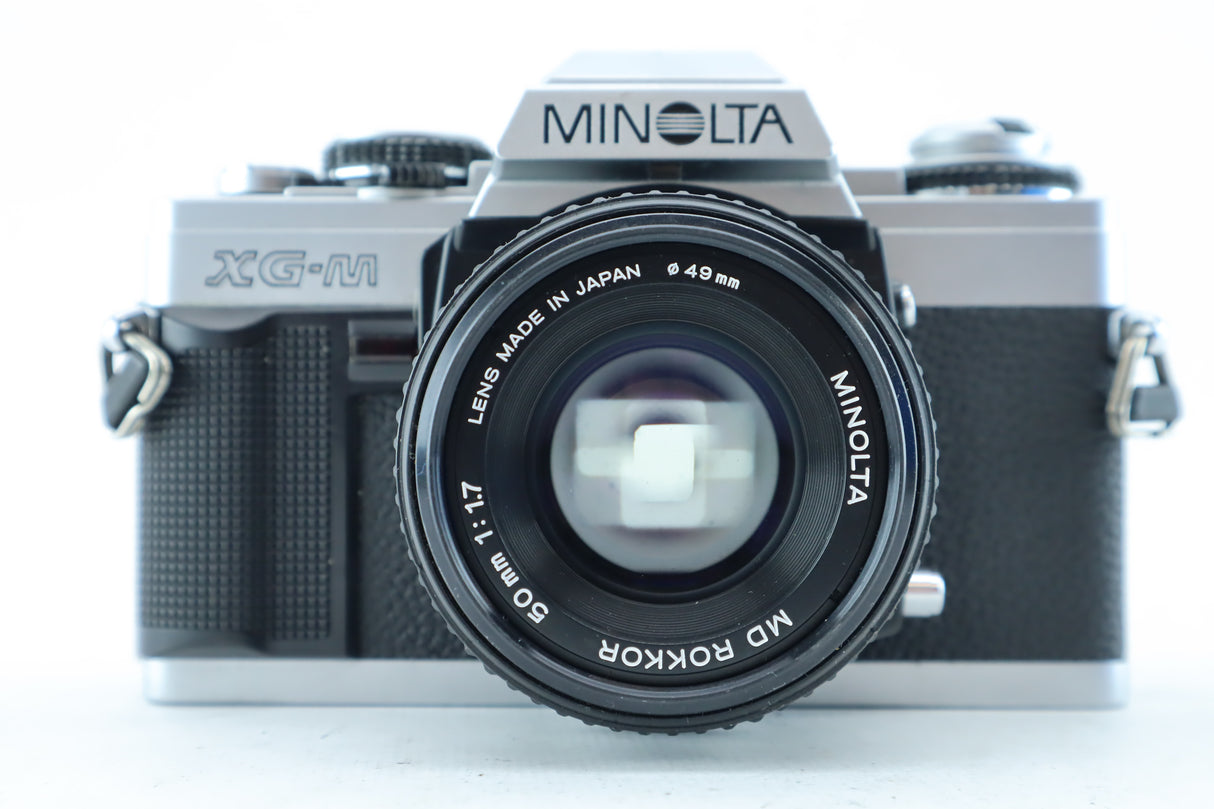 Minolta XG-M with MD Rokkor 50mm 1,7