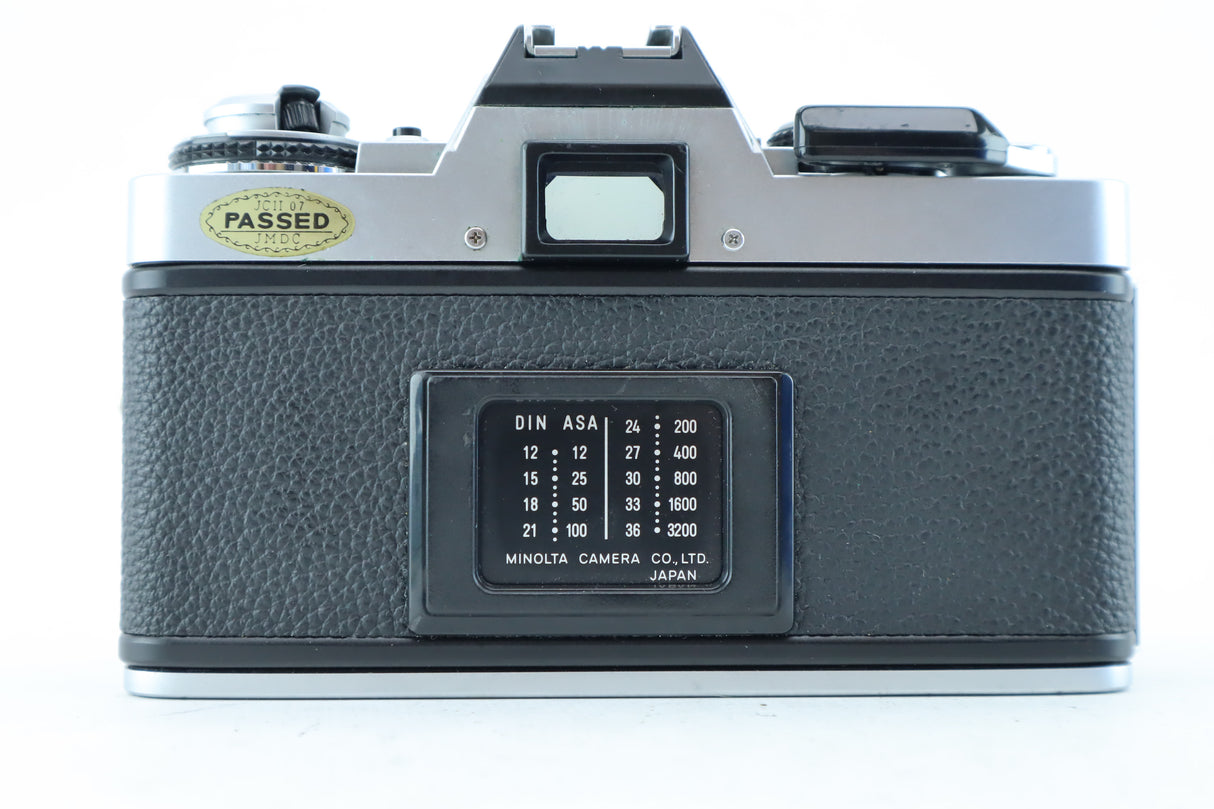 Minolta XG-M with MD Rokkor 50mm 1,7