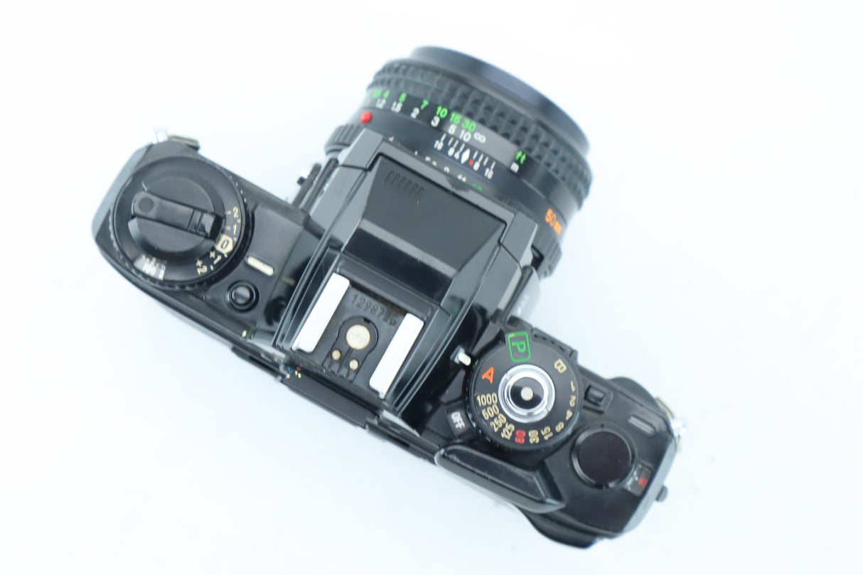 Minolta X-700 with MD Rokkor 50mm 1,7