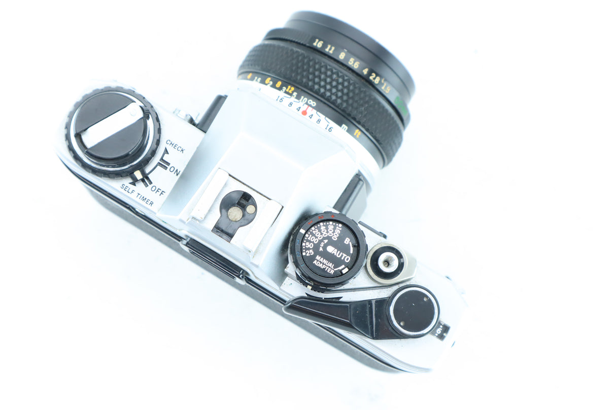 Olympus OM10 with Zuiko MC 1,8/50mm