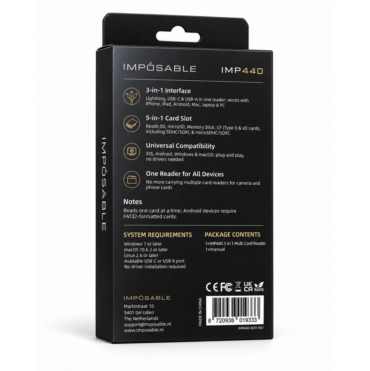 IMPÓSABLE IMP440 Cardreader - image 2 of 2