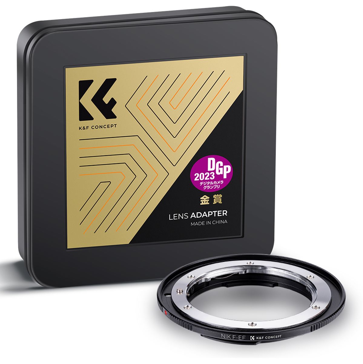 K&F Concept Lens Adapter Nikon F Canon EOS (EF / EF-S)