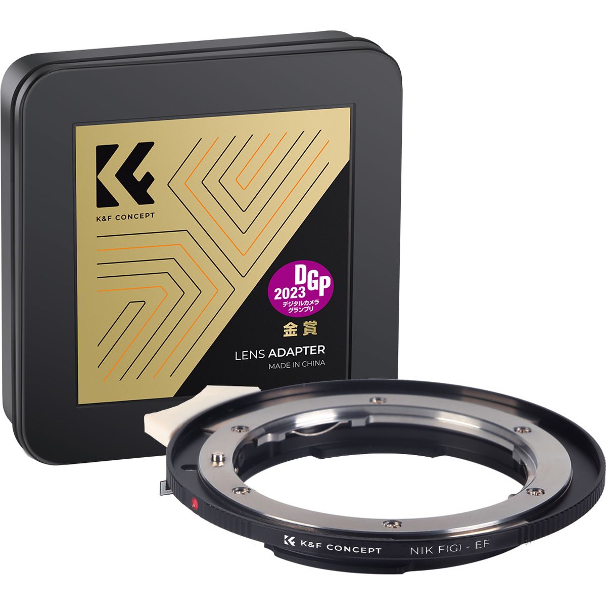 K&F Concept Lens Adapter Nikon F (G-Type) Canon EOS (EF / EF-S)