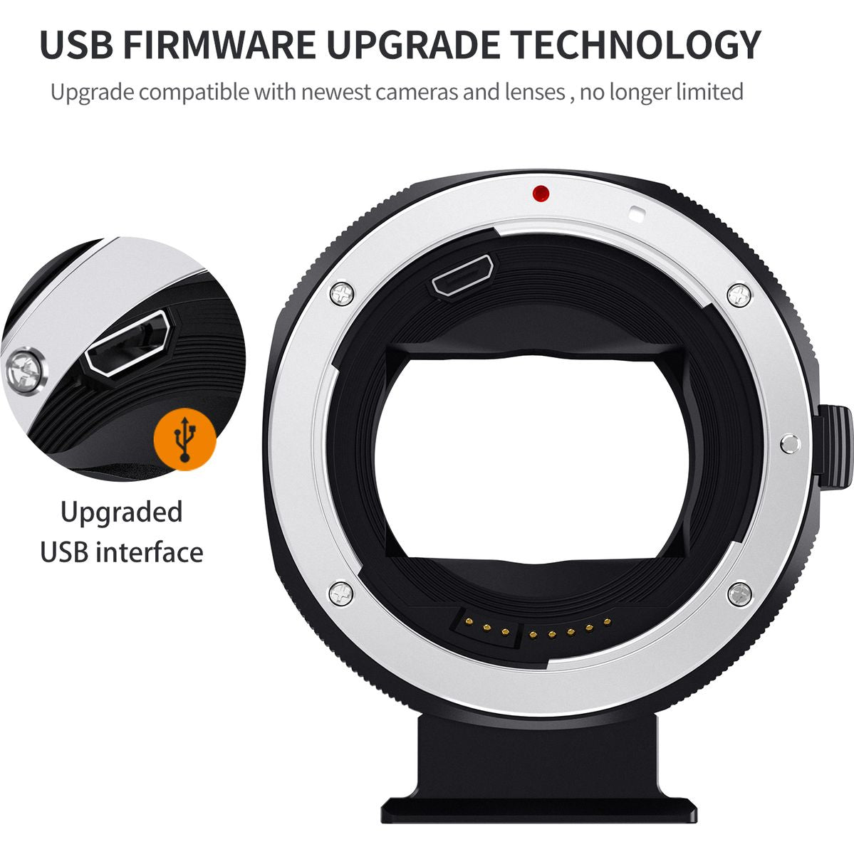 K&F Concept Auto Focus Lens Adapter Canon EF / EF-S Sony E-Mount