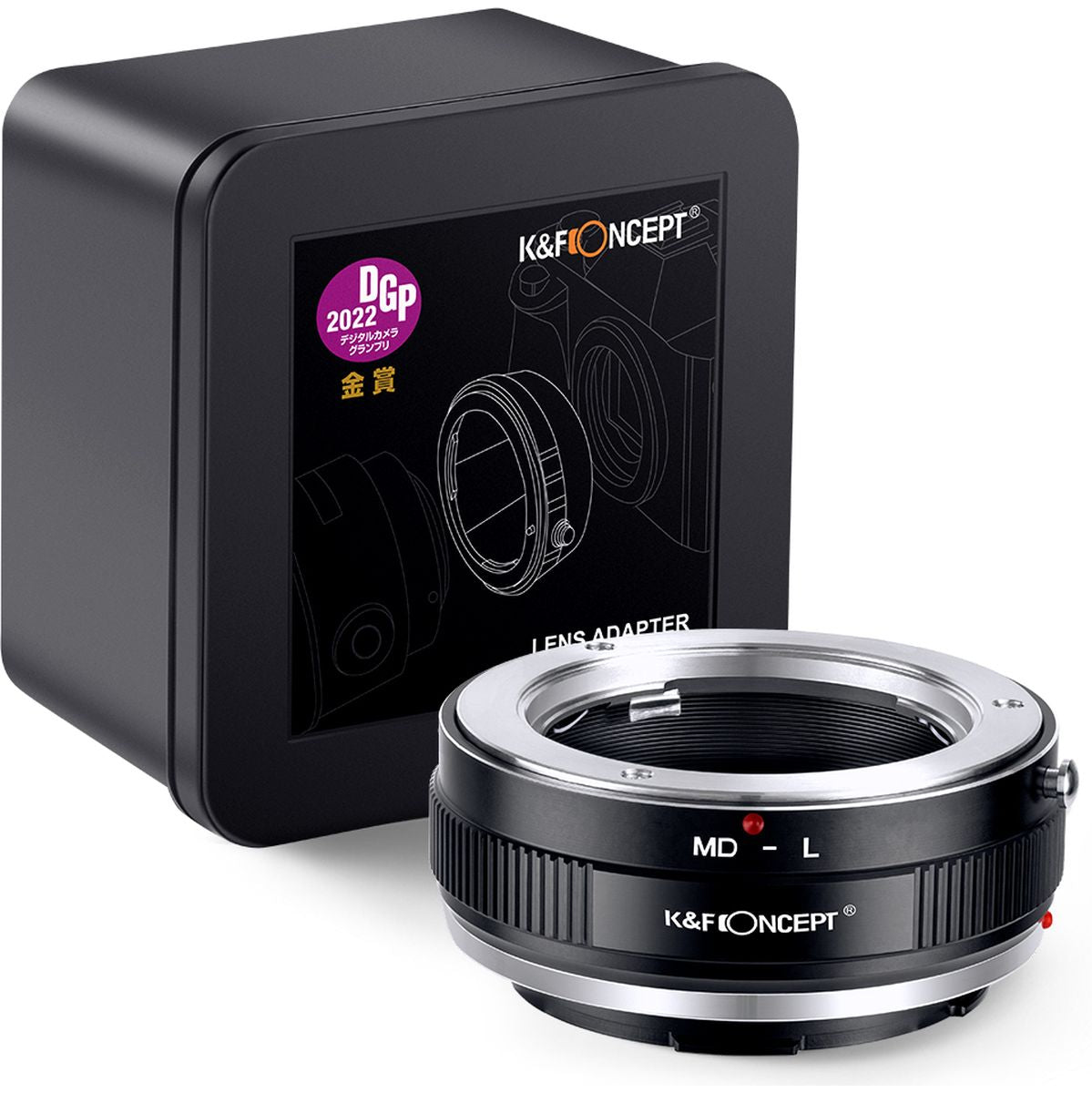K&F Concept Lens Adapter Minolta MD Leica L - image 2 of 5