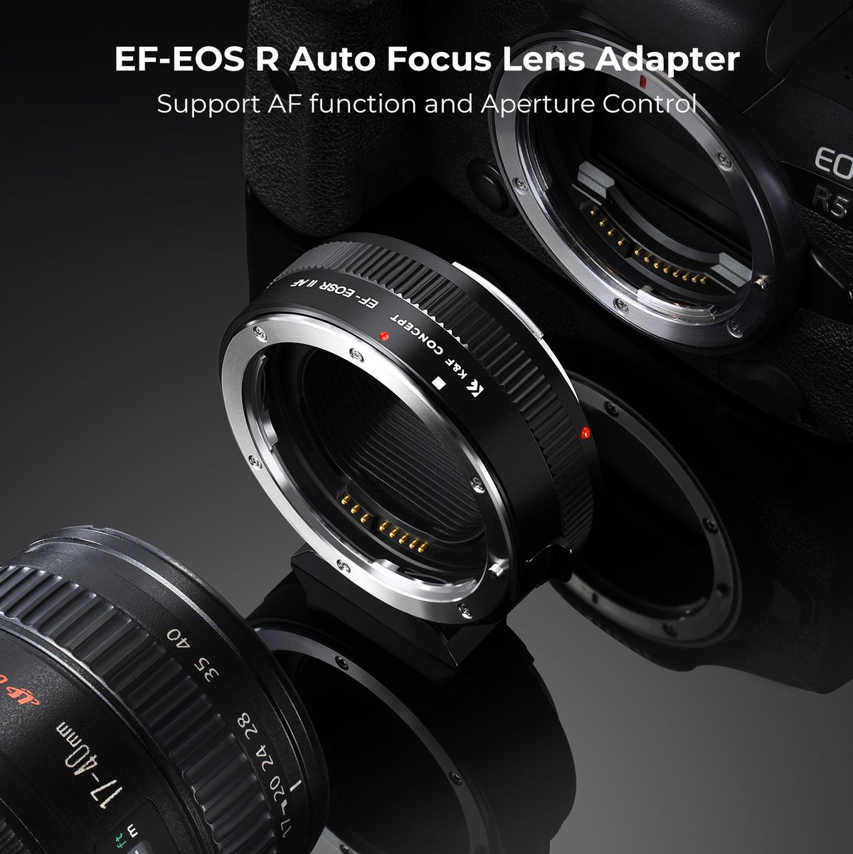 K&F Concept K&F Concept Lens Adapter EF EOS R