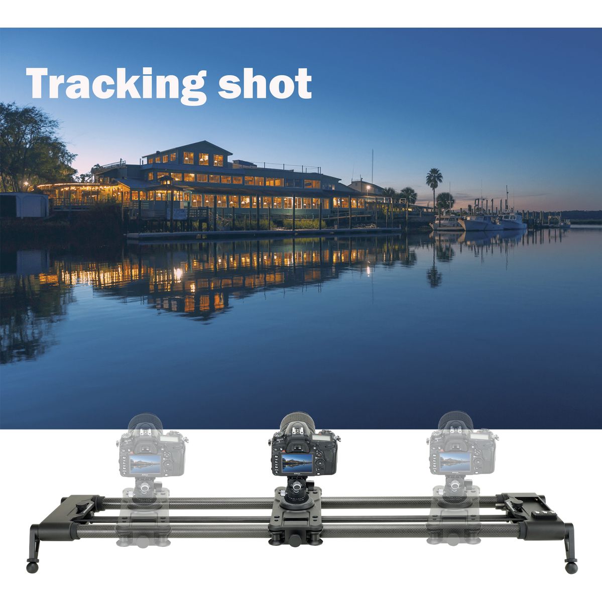Konova G1 80cm Motorized Carbon Slider