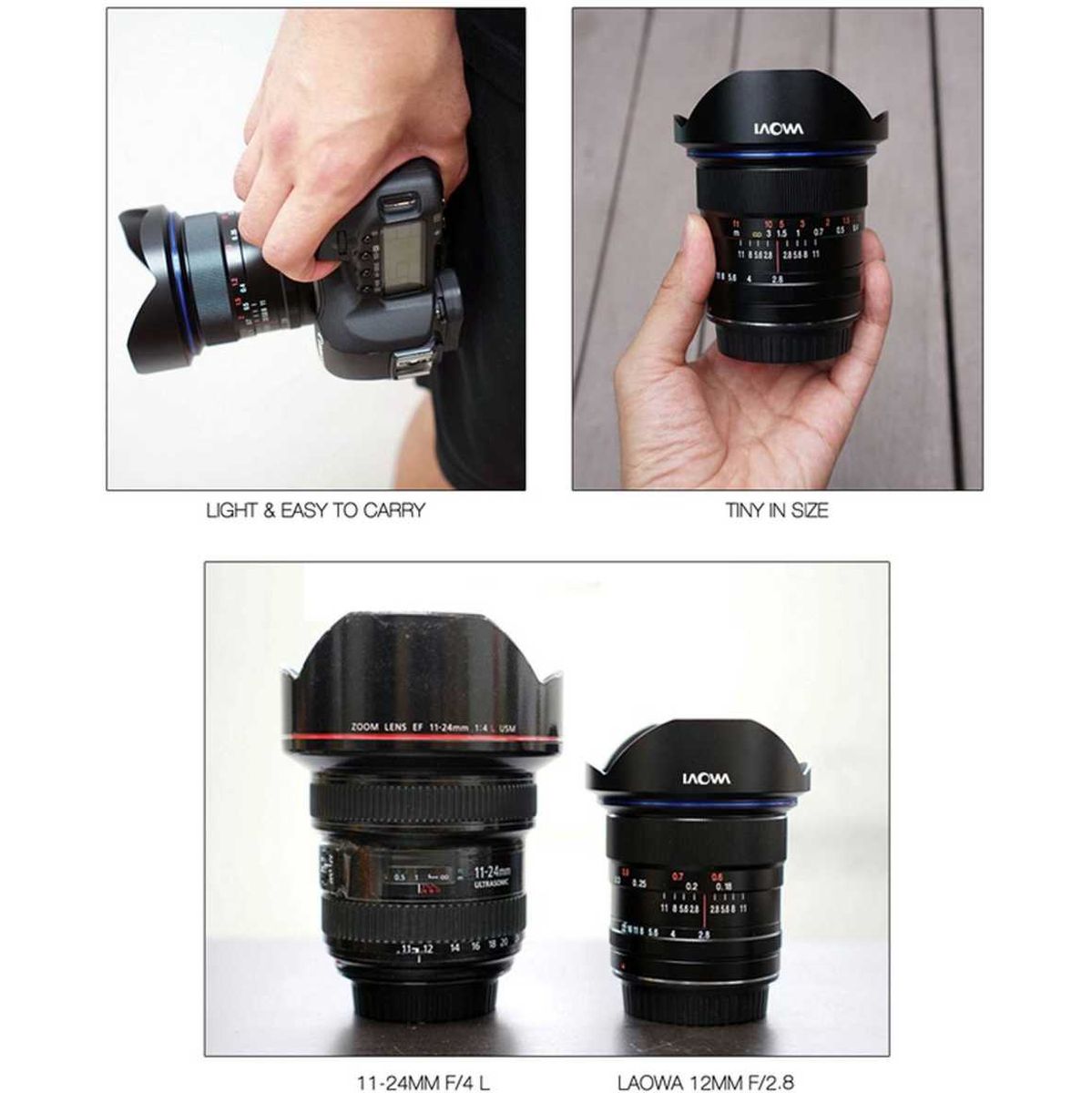 Laowa Venus 12mm f/2.8 Zero-D Lens - Nikon AI