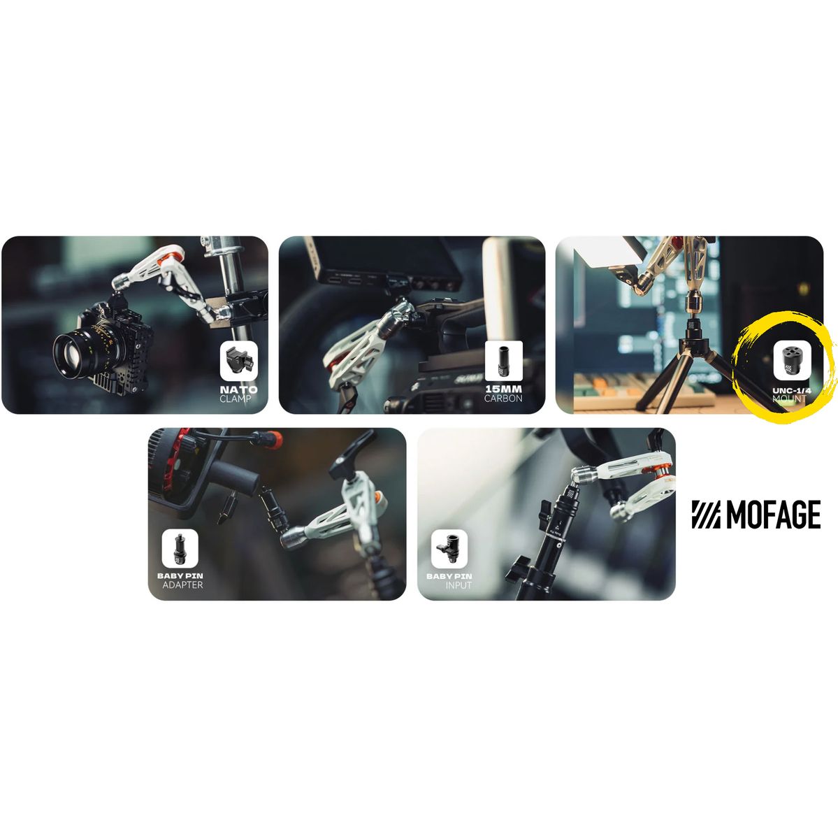 Mofage Unc-1/4 Mount - image 3 of 3