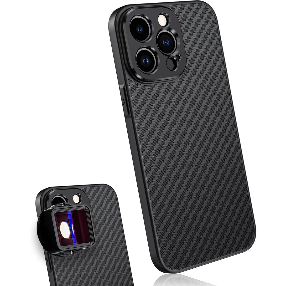 MOJOGEAR 17mm Lens Case For iPhone 15 Pro Carbon - image 2 of 2