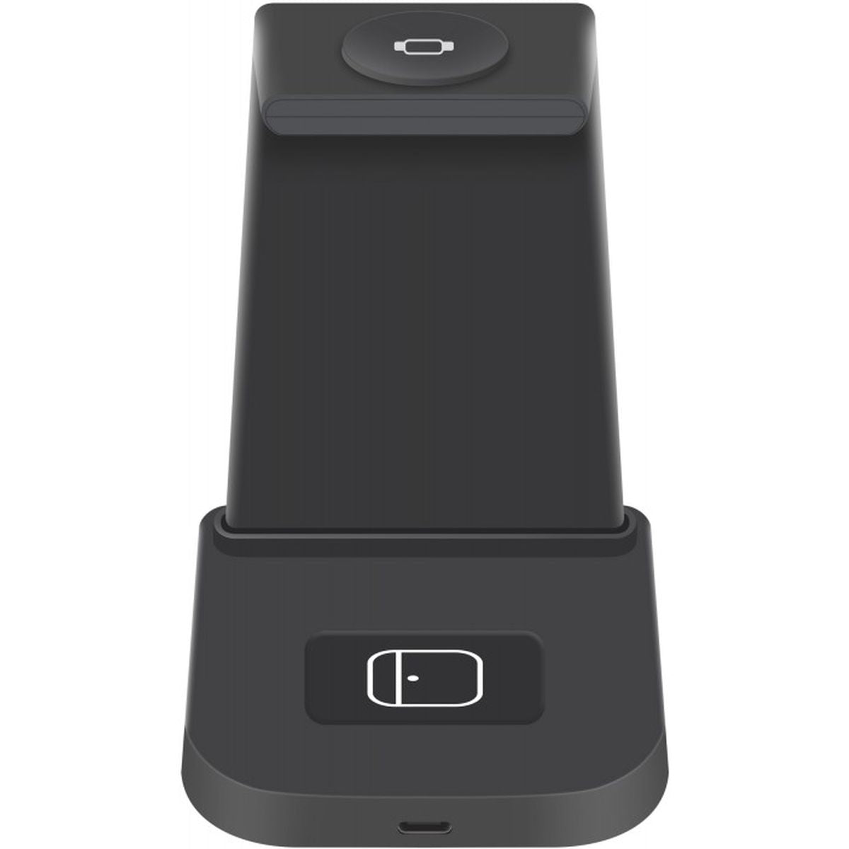 Newell Induone N-YM-UD21 Inductive Charger For 3 Mobile Devices - Black - image 2 of 5