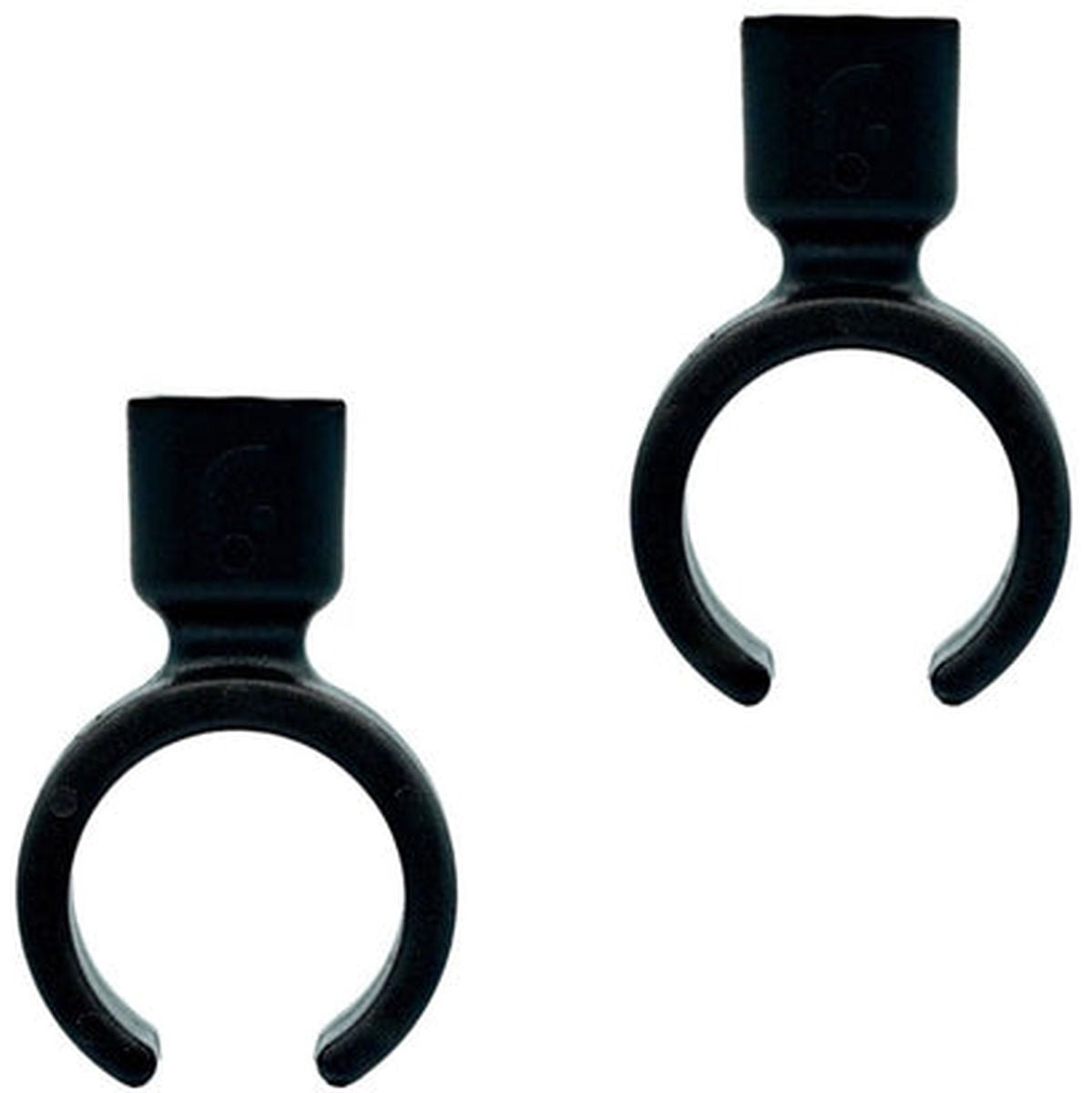 Radius Pair Of RAD 19/20mm Mic Clips Non Safety Strap (Clips Only - No Hoops)