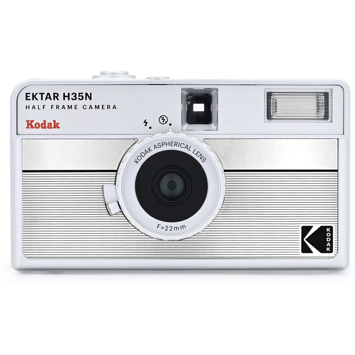 Kodak Ektar H35N Camera (Striped Silver) - image 2 of 5