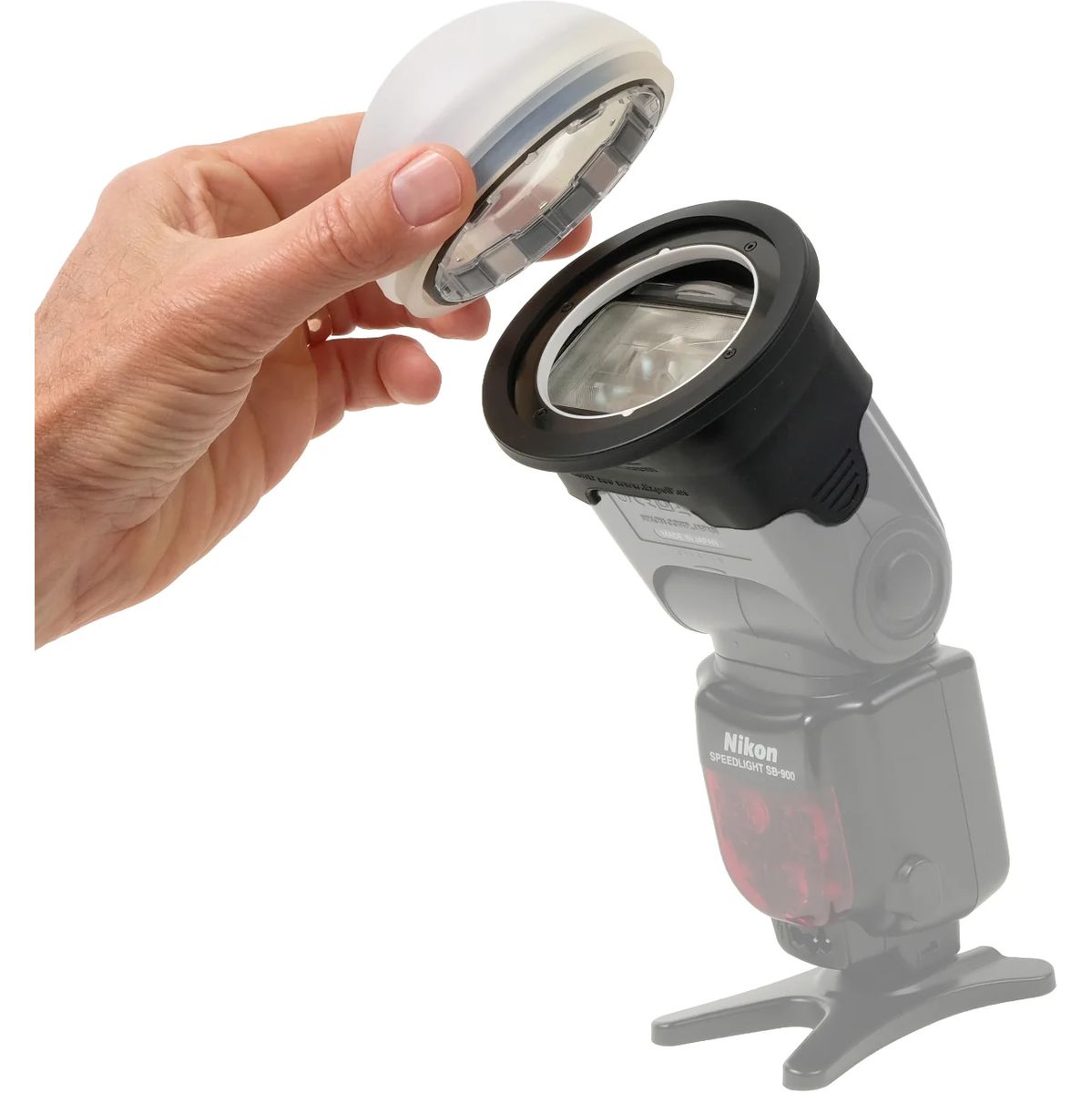 Rogue Flash Diffuser Dome + Flash Adapter V2 - image 2 of 2