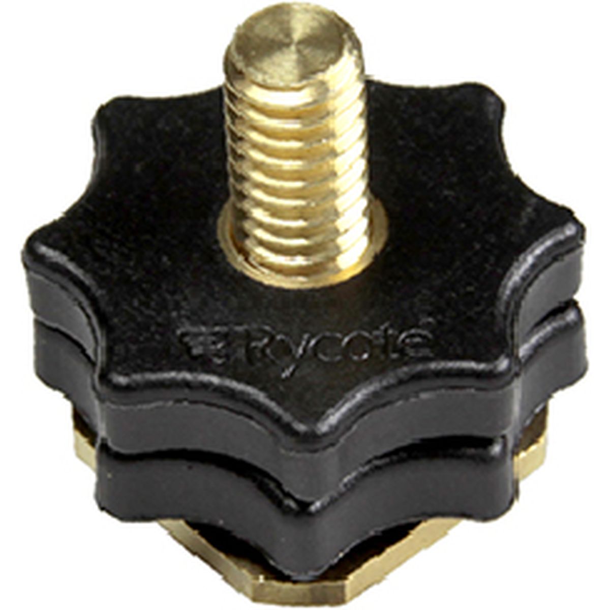 Rycote Brass Shoe Adaptor w/ 1/4-inch Male Thread