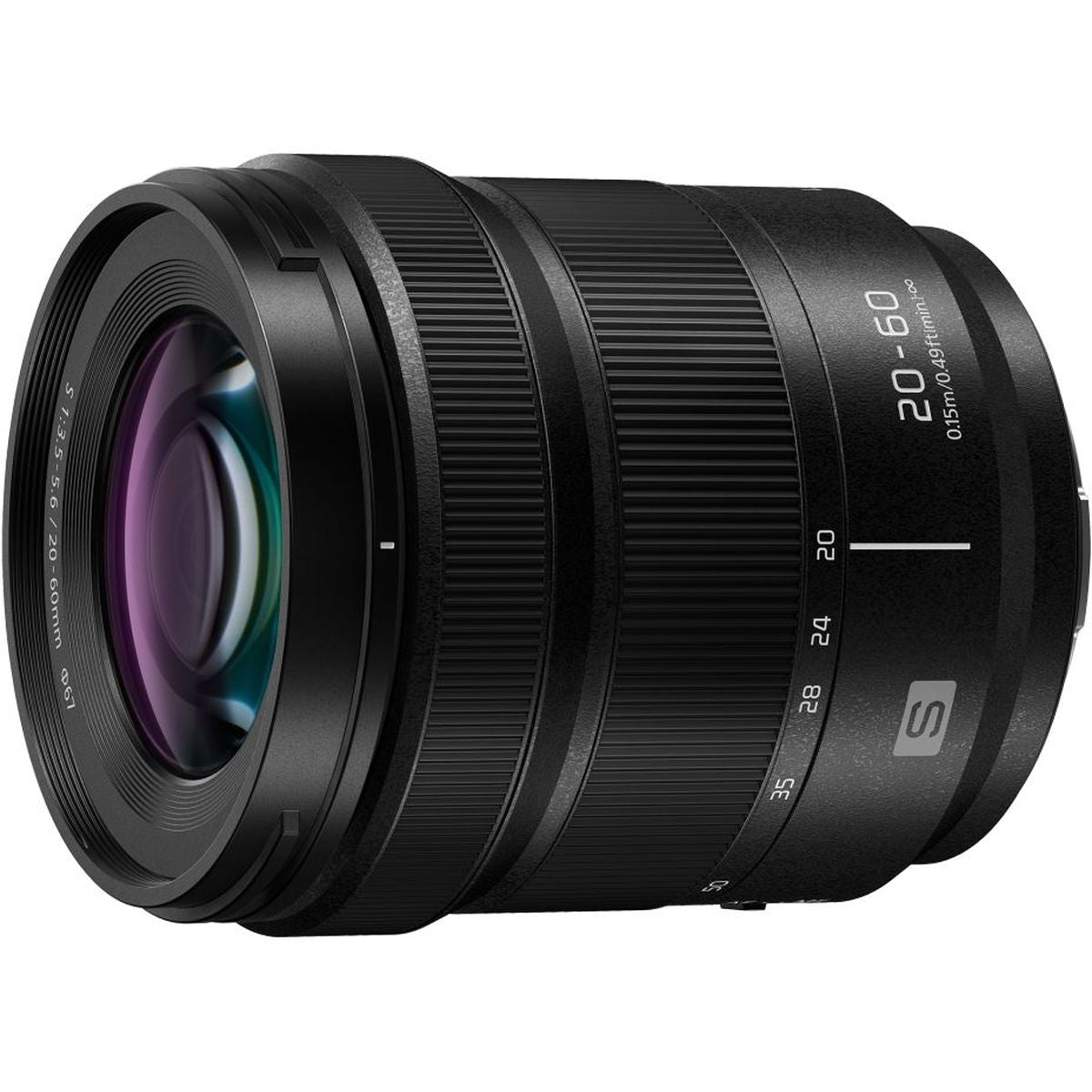 Panasonic LUMIX S 20-60mm f/3.5-5.6 L-Mount Black