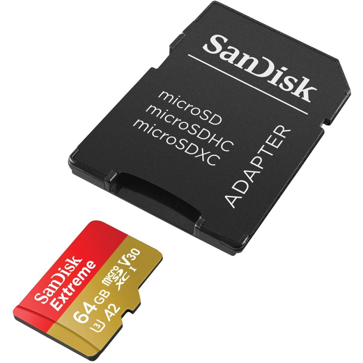 SanDisk Extreme MicroSDXC 64GB SD Adapter Action - image 3 of 4