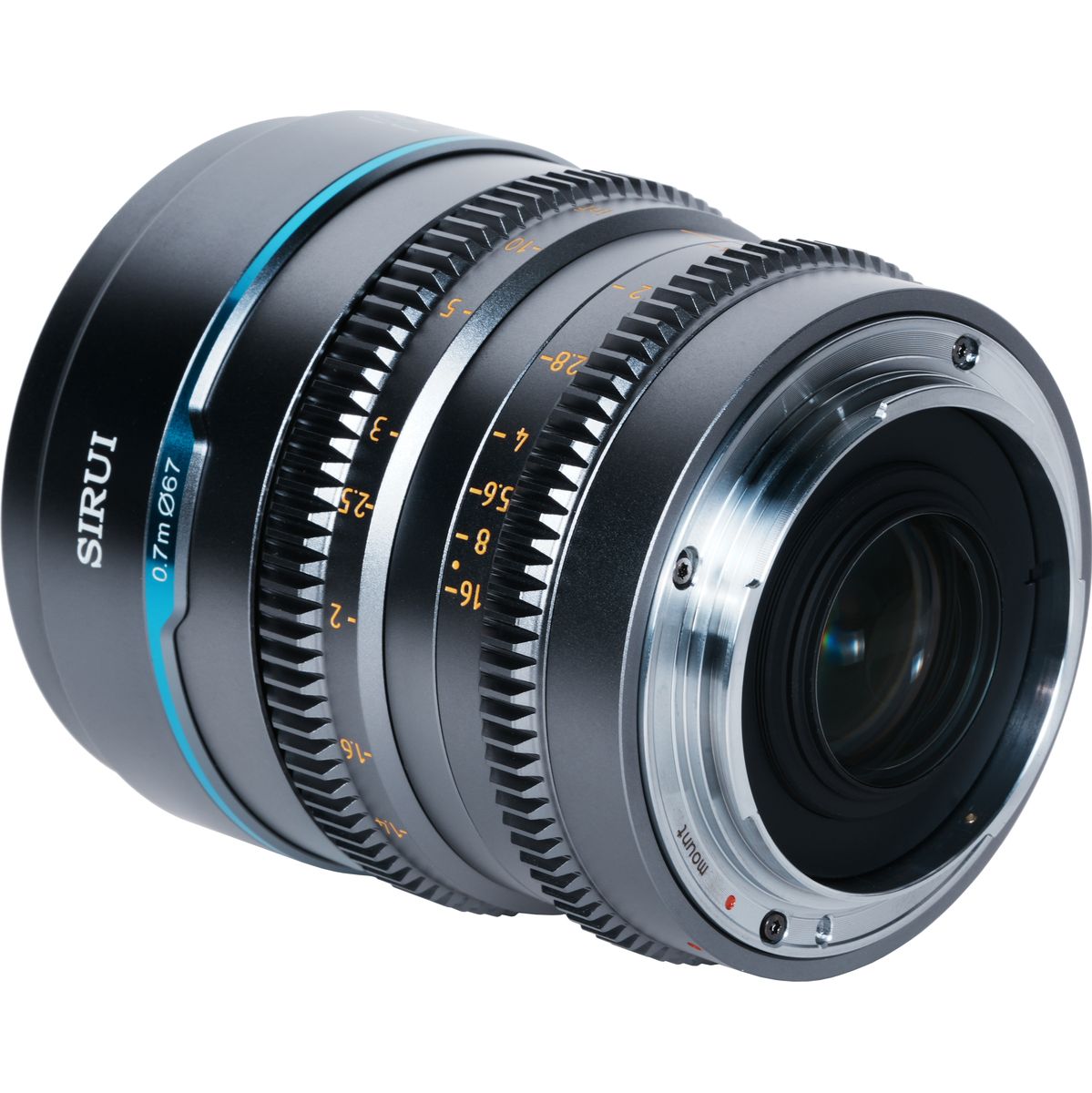 Sirui Nightwalker Series 16mm T1.2 S35 Manual Focus Cine Len