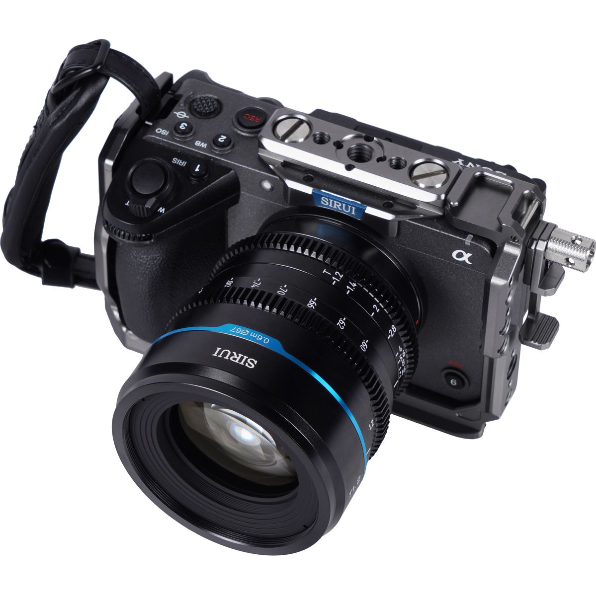 Sirui Nightwalker Series 55mm T1.2 S35 Manual Focus Cine Len