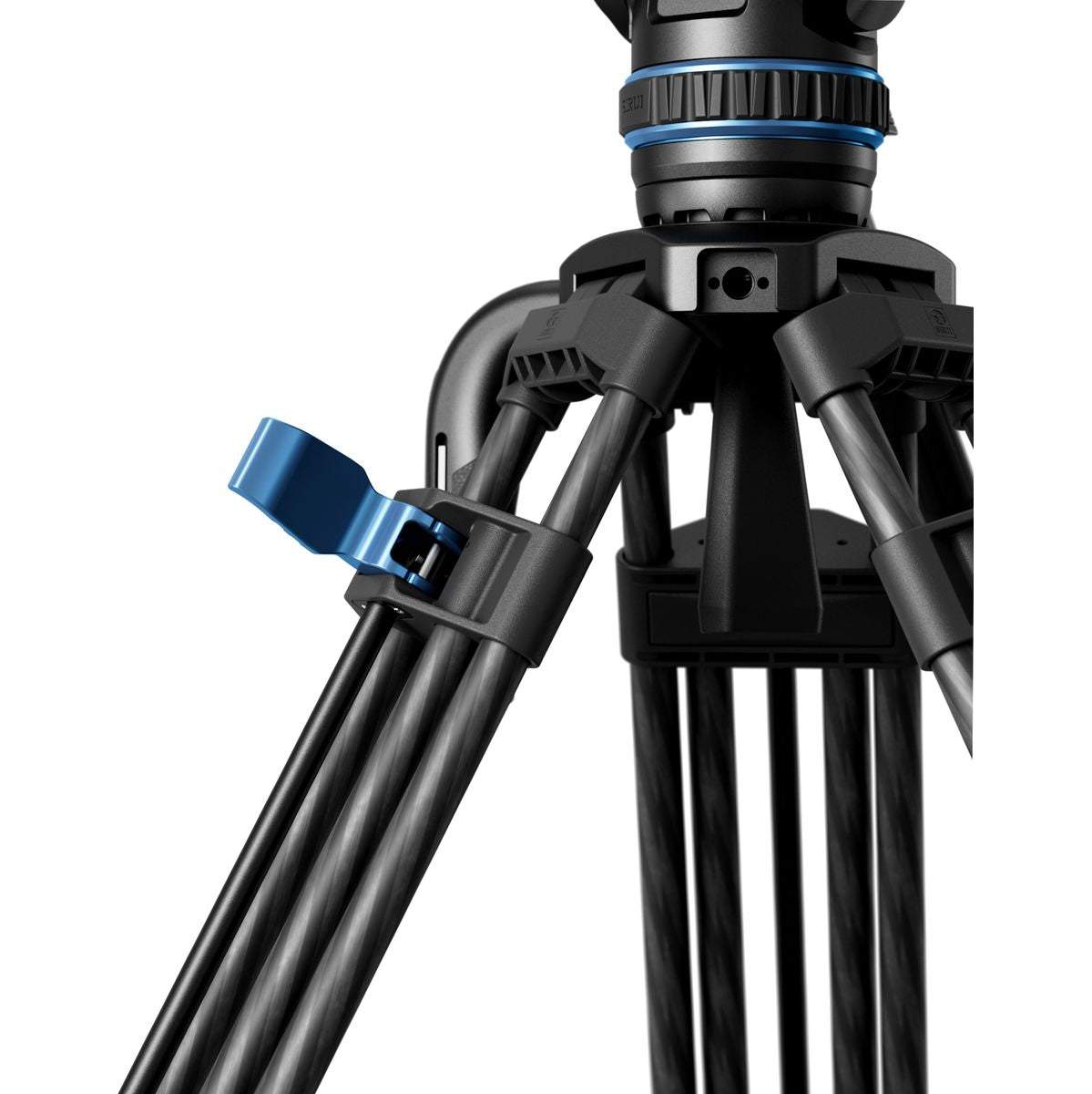 Sirui SQ75 Carbon Twin-Leg Video Tripod 75mm Half-Bowl + S5 Head